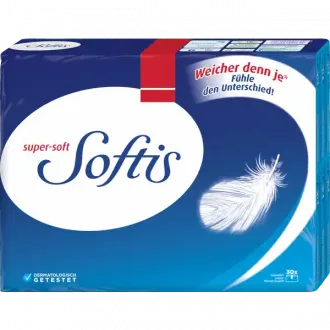 Softis 4-vrstvové vreckovky 30ks