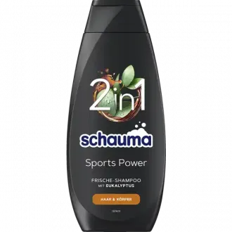 Schauma šampón 2in1 sports power 400ml
