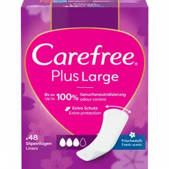 Carefree Nohavičkové vložky Plus Large 48 kusov