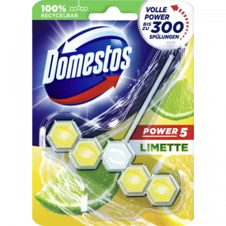 Domestos Power 5 WC blok  Limetka
