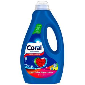 Coral Tekutý prací prostriedok Optimálna farba ( 23 praní)