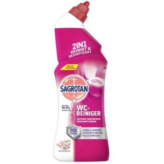 SAGROTAN ČISTIČ TOALIET Sviežosť kvetov 750ml