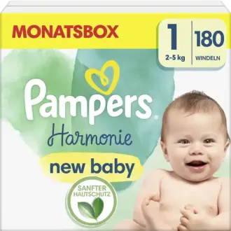 Pampers Harmonie New baby veľkosť 1 (180ks)