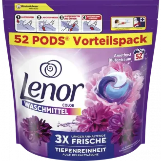 LENOR PODS Color vo variante vône Ametyst Blütentraum