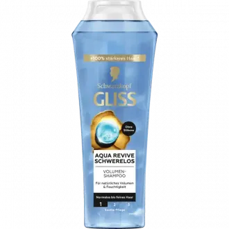 Gliss Aqua Revive Weightless Shampoo - Hydratačný šampón