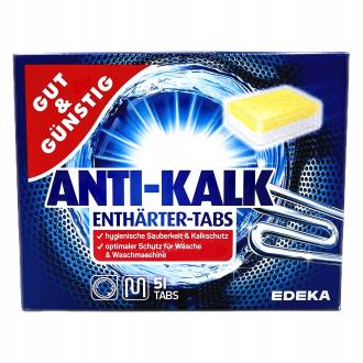 Odvápňovač práčky GUT&GÜNSTIG, 60 ks